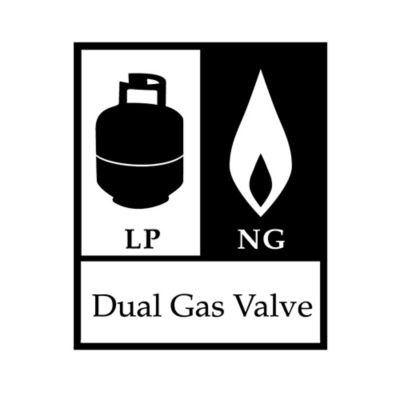 Image showing  6-Burner Propane Gas Grill, Gray, With Side Burner