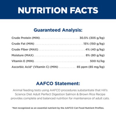 Image showing  Adult Perfect Digestion Salmon Recipe Dry Cat Food