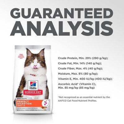 Image showing 7 th Hill's Science Diet Adult Perfect Digestion Chicken, Barley and Whole Oats Recipe Dry Cat Food