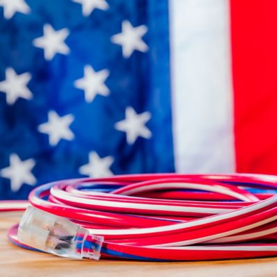 Image showing 9 th Southwire 50 ft. Indoor/Outdoor 12/3 Contractor Grade Extension Cord