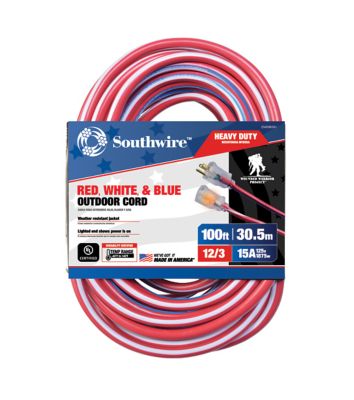 Southwire 100 ft. Outdoor 12/3 Contractor Grade Extension Cord