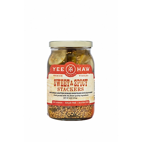 YeeHaw Pickle Company Sweet & Spicy Stackers, 405