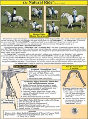 Image showing  Natural Ride English Saddle