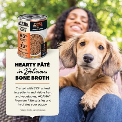 Image showing  Puppy Premium Pate Puppy Recipe in Bone Broth Wet Dog Food, 12.8 oz.