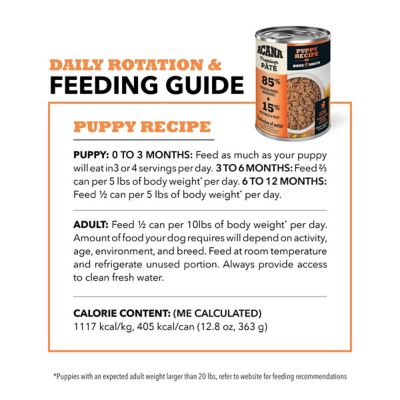 Image showing 6 th ACANA Puppy Premium Pate Puppy Recipe in Bone Broth Wet Dog Food, 12.8 oz.