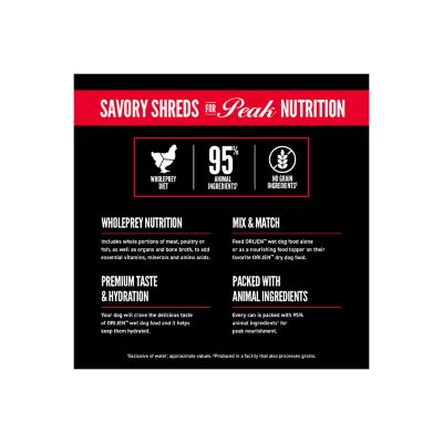 Image showing  Premium Wet Dog Food Chicken Recipe, 12.8 oz.