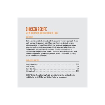 Image showing 6 th ORIJEN Premium Wet Dog Food Chicken Recipe, 12.8 oz.