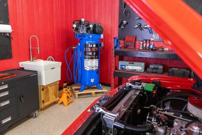 Image showing  5 HP 60 gal. Upright Stationary Air Compressor, 150 PSI