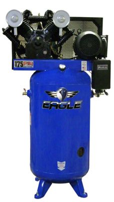 Eagle 7.5 HP 80 gal. 2 Stage Upright Stationary Air Compressor