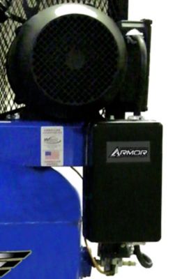 Image showing  7.5 HP 80 gal. 2 Stage Upright Stationary Air Compressor