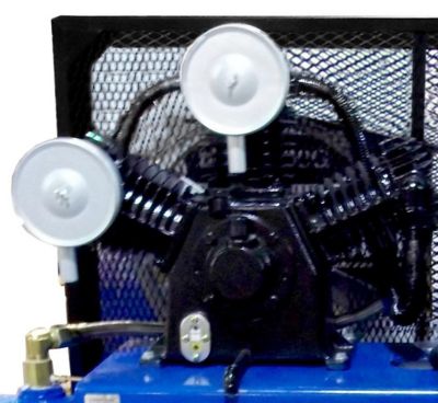Image showing  10 HP 120 gal. 2 Stage Horizontal Air Compressor