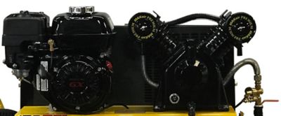 Image showing  6.5 HP 10 gal. Twin Tank Wheelbarrow Air Compressor