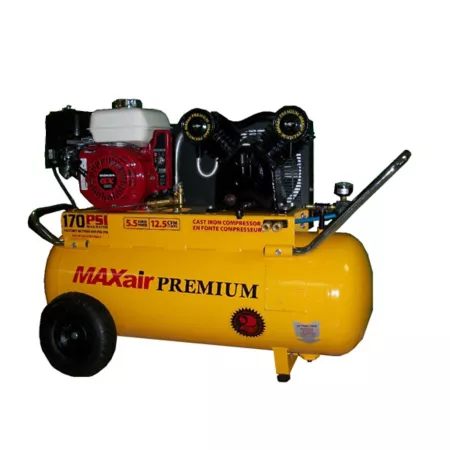 MAXair 5.5 HP 25 gal Portable horizontal air compressor Portable Air Compressors