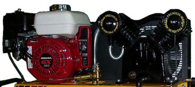 Image showing  5.5 hp 25 gal. Portable Horizontal Air Compressor