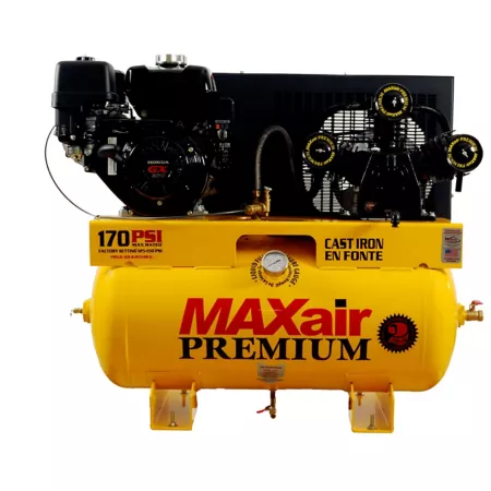 MAXair 9 HP 30 gal Truck Mounted Air Compressor Stationary Air Compressors