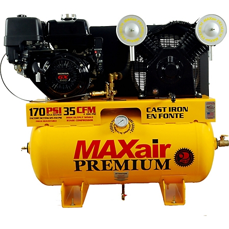 MAXair 13 HP 30 gal. Truck-Mounted Air Compressor