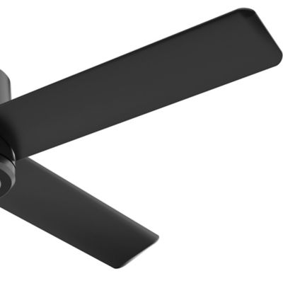 Image showing  60 in. 8-Speed Indoor/Outdoor Trak Damp-Rated Commercial Ceiling Fan with Wall Control, 120V