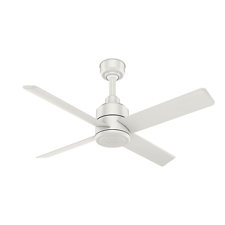 Hunter 60 in. Trak Damp-Rated Commercial Ceiling Fan with Wall Control, 120V