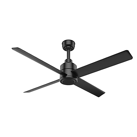 Hunter 72 in. Trak Damp-Rated Commercial Ceiling Fan and Wall Control, 120V