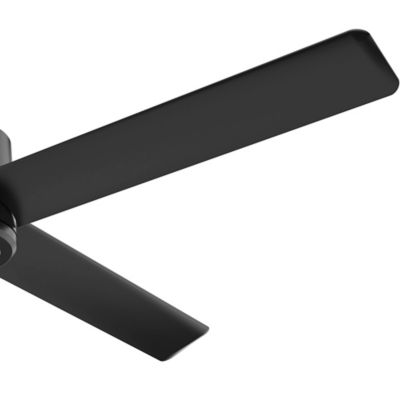 Image showing  72 in. 8-Speed Indoor/Outdoor Trak Damp-Rated Commercial Ceiling Fan and Wall Control, 120V