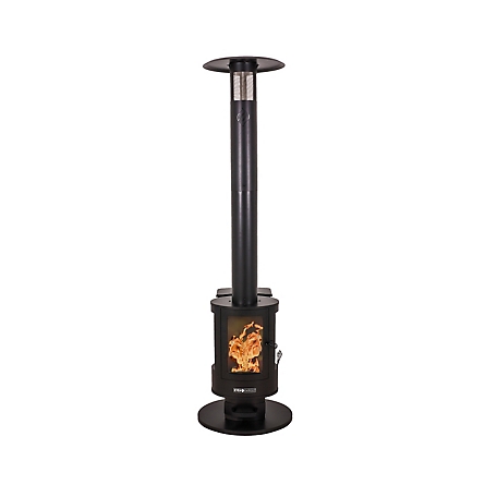 Q-Stoves Q-Flame Wood Pellet Patio Heater