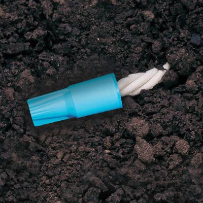 Image showing  22-8 AWG 600V Direct Bury Waterproof Wire Connectors, Blue, 10-Pack