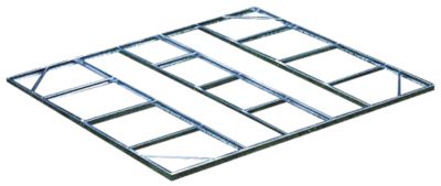 Image showing  142.31 in. x 120.06 in. Base Kit for 10 ft. x 12 ft., 10 ft. x 13 ft., and 10 ft. x 14 ft. Sheds