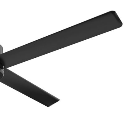 Image showing  84 in. 8-Speed Indoor/Outdoor Trak Damp-Rated Commercial Ceiling Fan with Wall Control, 120V
