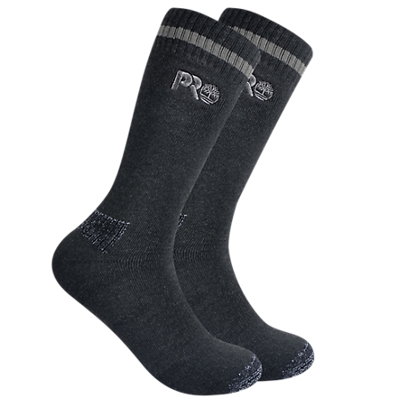 Timberland PRO Men's Half Cushion Boot Socks, 2-Pack