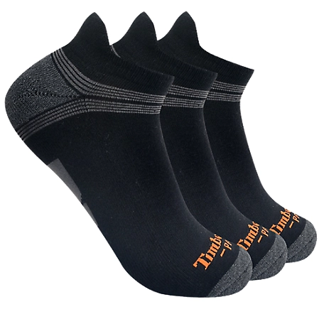 Timberland PRO Men's Half Cushion Low-Cut Socks, 2-Pack