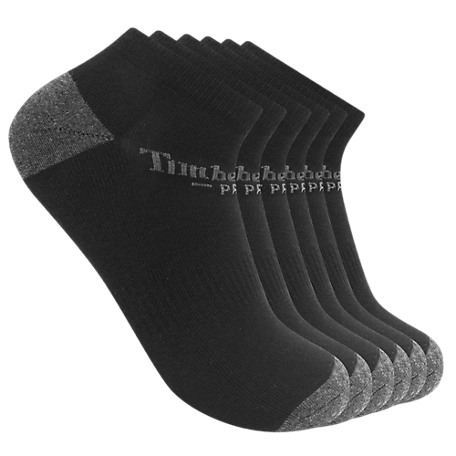 Timberland PRO Men's Half Cushion Low-Cut Socks, 6-Pack