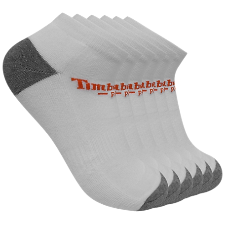 Timberland PRO Men's Half Cushion Low-Cut Socks, 6-Pack