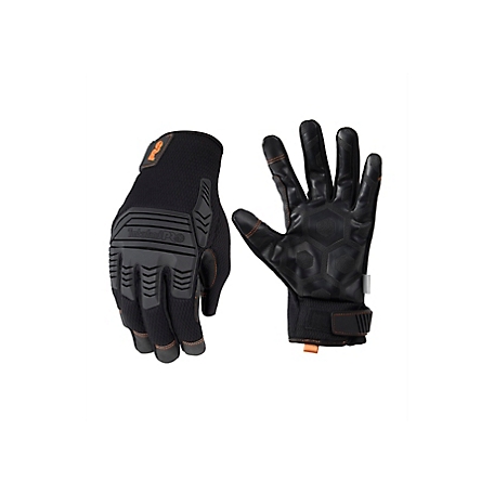 Timberland Pro Men's Work Glove with PU Palm - Black, Large
