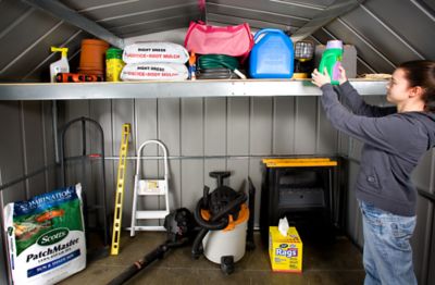 Image showing  Attic Storage/Work Bench Kit for 10 ft. W Arrow Buildings