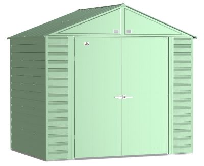 Arrow 8 x 6ft. Select Steel Storage Shed, Sage Green