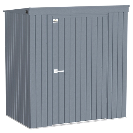 Arrow Elite 6 ft. x 4 ft. Steel Storage Shed, Anthracite