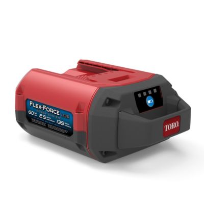 Toro 60V 2.5 Ah Max Flex-Force Power System Lithium-Ion Battery