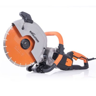 Evolution R300DCT+ 12 in. Corded Concrete Saw with Dust Control This saw is a brilliant bit of kit