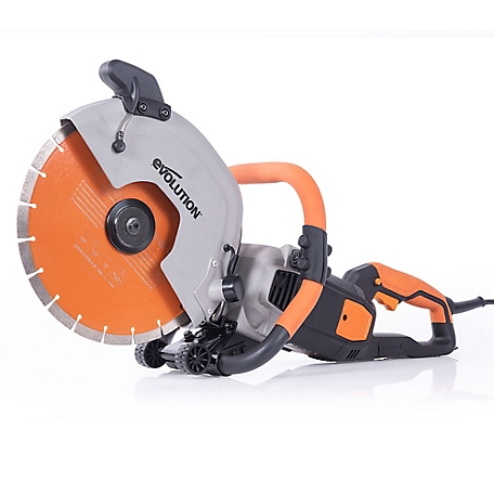 Evolution R300DCT+ 12 in. Corded Concrete Saw with Dust Control