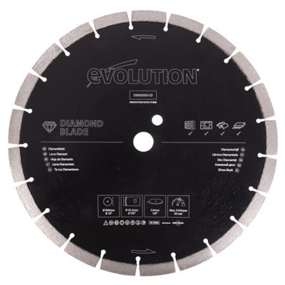 Evolution 12 in. 21-Tooth Concrete Saw Diamond Blade
