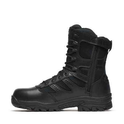 Image showing 4 th Thorogood Men's 8 in. Waterproof Safety Toe Tactical Side Zip Boot