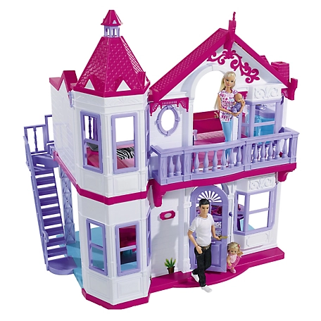 Simba Toys Steffi Love Playset, My Dreamhouse with 4 Rooms