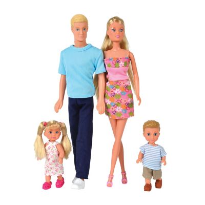 Simba Toys 4 pc. Steffi Love Doll Family Set