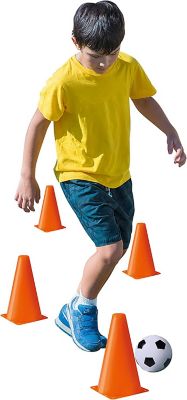 Image showing  Soccer Cone Set, Includes 4 Cones, 1 Ball, 1 Yellow and 1 Red Card