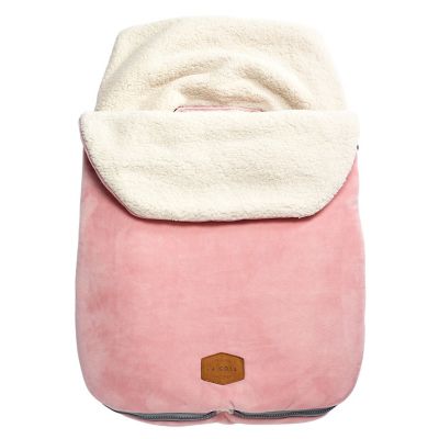 TOMY Infant Unisex JJ Cole Original Bundleme Car Seat Blanket, Blush Pink