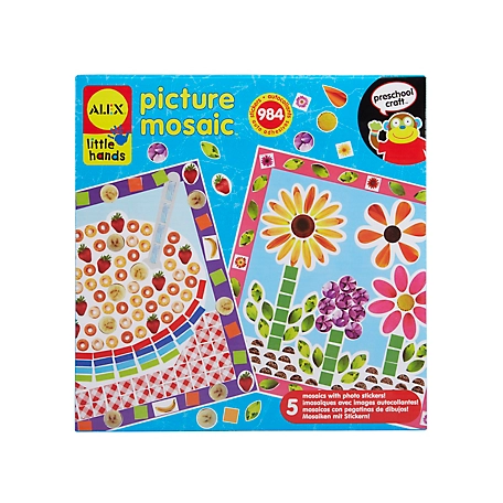 ALEX Toys Little Hands Picture Mosaic Arts and Crafts Activity Kit