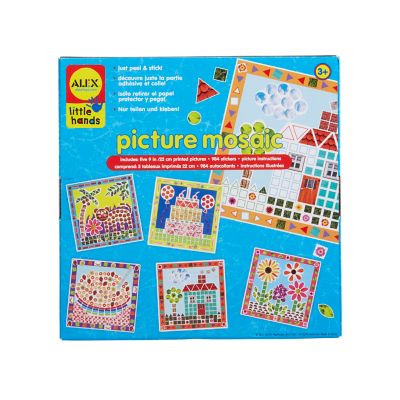 Image showing  Little Hands Picture Mosaic Arts and Crafts Activity Kit