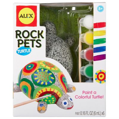 ALEX Toys Rock Pet Turtles Arts and Crafts Activity Set