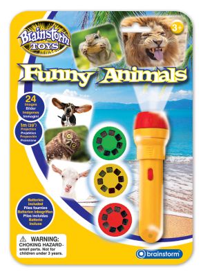 Brainstorm Toys Funny Animals Torch and Projector