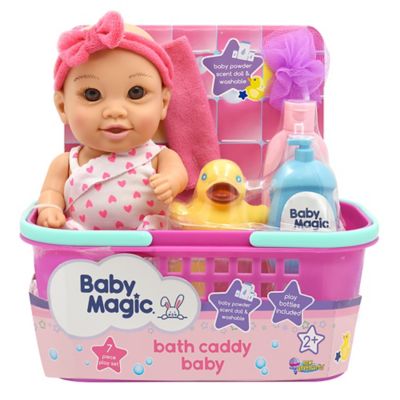 Baby Magic Bath Caddy 7 Pc Play Set With Toy Baby Doll Scented 6743 At Tractor Supply Co